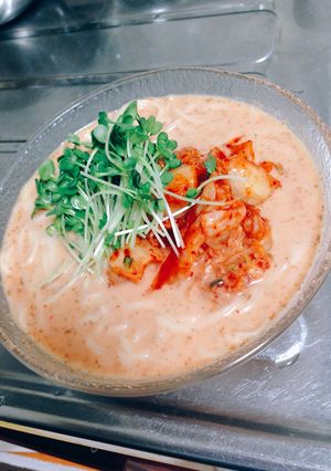 ゴマだれ！ピリ辛そうめん-レシピのメイン写真