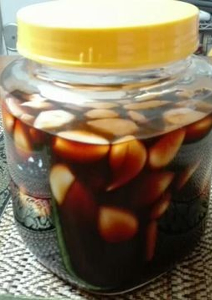 男の 保存用 にんにく醤油-レシピのメイン写真