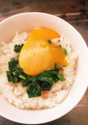 一手間加えたうちの卵かけご飯！-レシピのメイン写真
