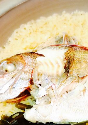 簡単！土鍋で鯛飯-レシピのメイン写真