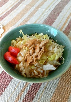 ツナそうめん　覚え書き-レシピのメイン写真