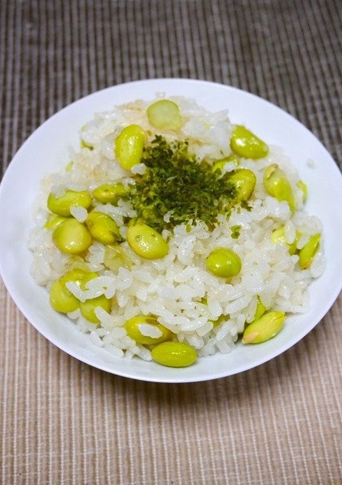 簡単！ほんだし枝豆ごはん-レシピのメイン写真
