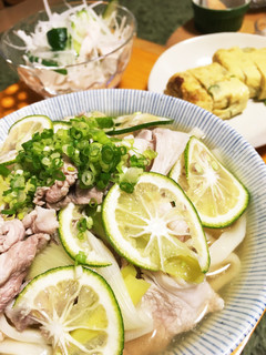 さっぱり!豚しゃぶ冷製かけうどん-レシピのメイン写真