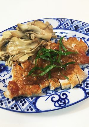 豚ロースの梅オリーブソース-レシピのメイン写真
