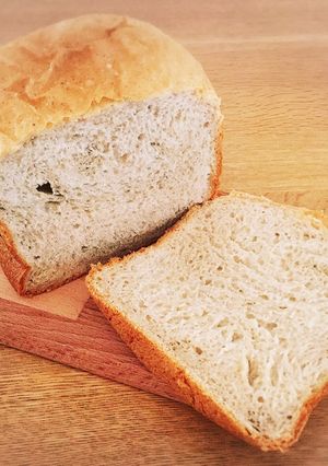 入れてHBのボタン押すだけ！バナナ食パン-レシピのメイン写真