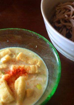 かんたん麺☆やさしい味の豆乳そば-レシピのメイン写真