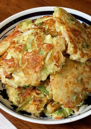 お好み焼き風キャベツ焼き-レシピのメイン写真