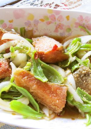 塩鮭とシシトウの南蛮-レシピのメイン写真