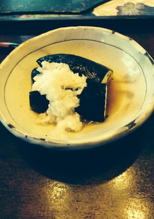 パナソニックビストロで茄子の揚げ浸し-レシピのメイン写真