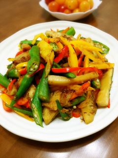 和風★夏野菜の炒めもの-レシピのメイン写真