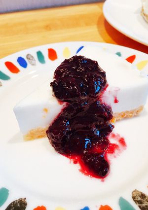 低カロ！簡単レアチーズ風ヨーグルトケーキ-レシピのメイン写真