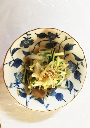 簡単もやしときゅうりの酢の物-レシピのメイン写真