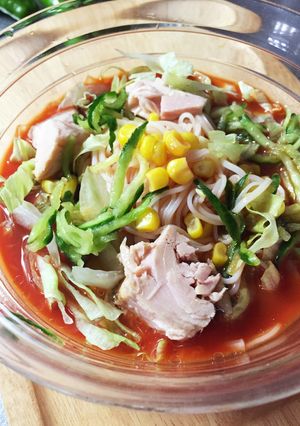 夏のお昼は簡単に☆ベジタブルそうめん-レシピのメイン写真