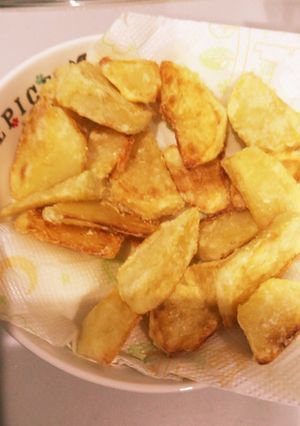 激ウマ！油で揚げないフライドポテト-レシピのメイン写真