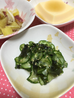 らっきょう酢で簡単!胡瓜の酢の物-レシピのメイン写真