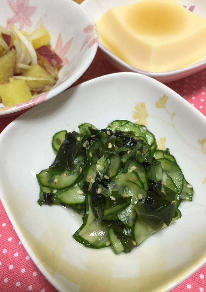 らっきょう酢で簡単！胡瓜の酢の物-レシピのメイン写真