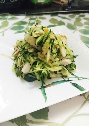 【３分レシピ】きゅうりとちくわの酢の物風-レシピのメイン写真