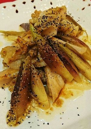 ヤゲン軟膏とみょうがの簡単♪昆布だし炒め-レシピのメイン写真