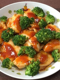 鶏むね肉のオイマヨ炒め!(^^)!-レシピのメイン写真
