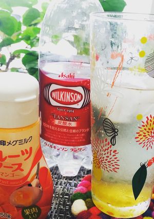 超簡単おうちカフェ トロピカルソーダ水-レシピのメイン写真