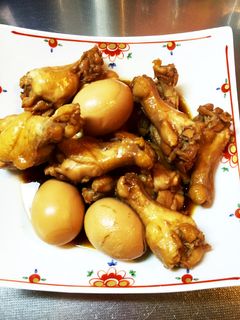 鶏手羽元のさっぱり煮-レシピのメイン写真