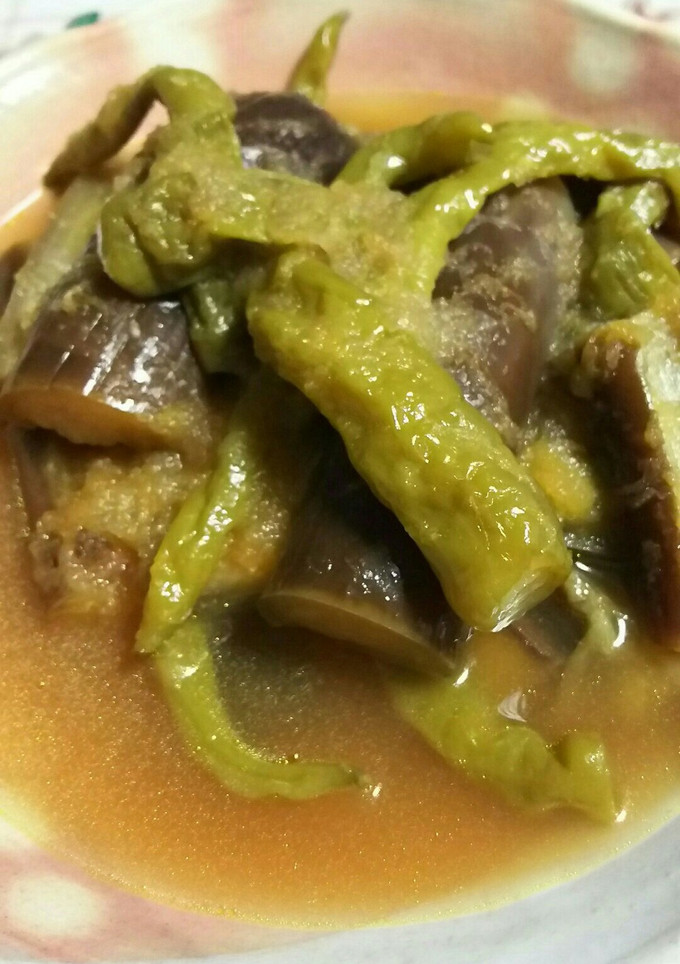 夏野菜のさっぱりおろし煮ウメ風味-レシピのメイン写真