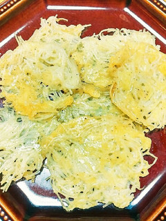 余ったそうめんで♪チーズ煎餅♪-レシピのメイン写真