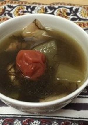 オクラ・もずく・冬瓜のネバネバスープ-レシピのメイン写真