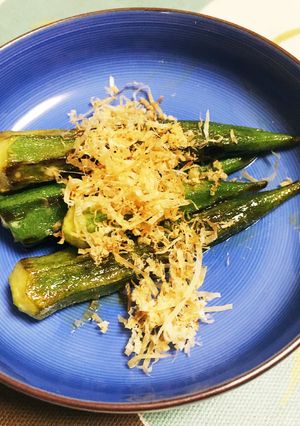 オクラのマヨポン焼き♪-レシピのメイン写真