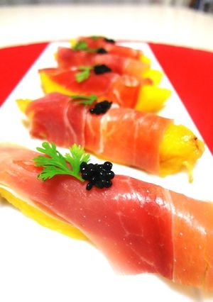 生ハムマンゴー♪-レシピのメイン写真