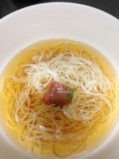 梅シソにゅうめん-レシピのメイン写真