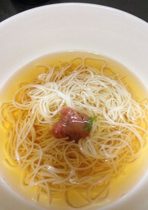 梅シソにゅうめん-レシピのメイン写真