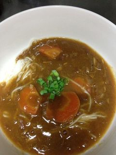 カレーにゅうめん-レシピのメイン写真