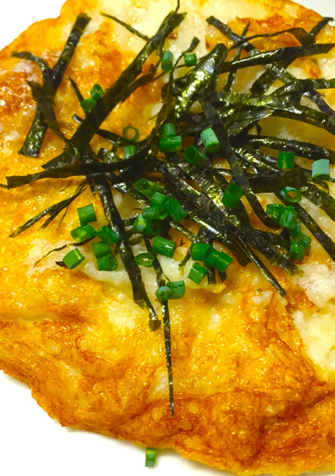 長芋とろろとメレンゲのふわふわ焼き-レシピのメイン写真