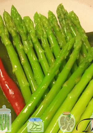 アスパラの昆布漬け-レシピのメイン写真