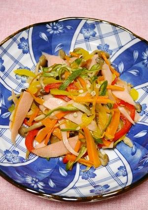 ダイエット！オクラのシャンタン野菜炒め-レシピのメイン写真