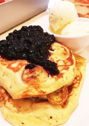 アメリカンパンケーキ(アムステルダム風)-レシピのメイン写真