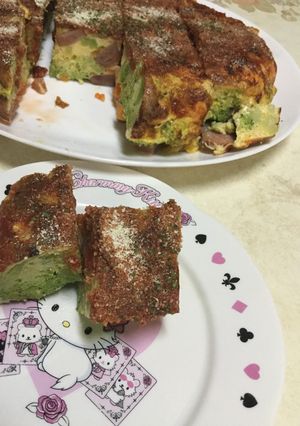 ブロッコリーのオムレツ-レシピのメイン写真