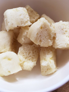 離乳食に♡たまご不使用のバナナ蒸しパン♪-レシピのメイン写真