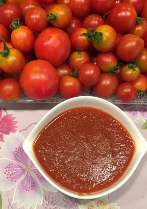 完熟ミニトマトで作るケチャップ-レシピのメイン写真