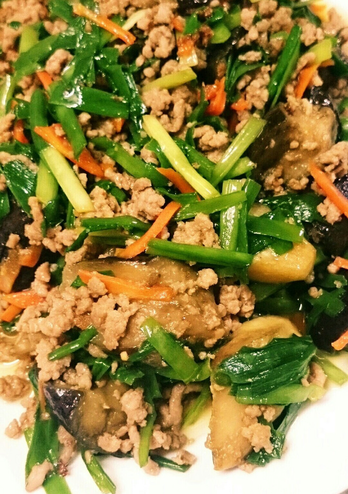 なす豚ひき肉ニラ簡単旨辛炒め☆夏の常備菜-レシピのメイン写真