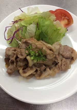食欲増進！豚肉の袖ふり味噌生姜焼き-レシピのメイン写真
