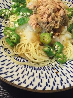 ツナと大根おろしの乗っけるだけ簡単パスタ-レシピのメイン写真