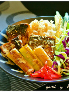 サバの照り焼きめし ~ワンプレ仕立て~-レシピのメイン写真