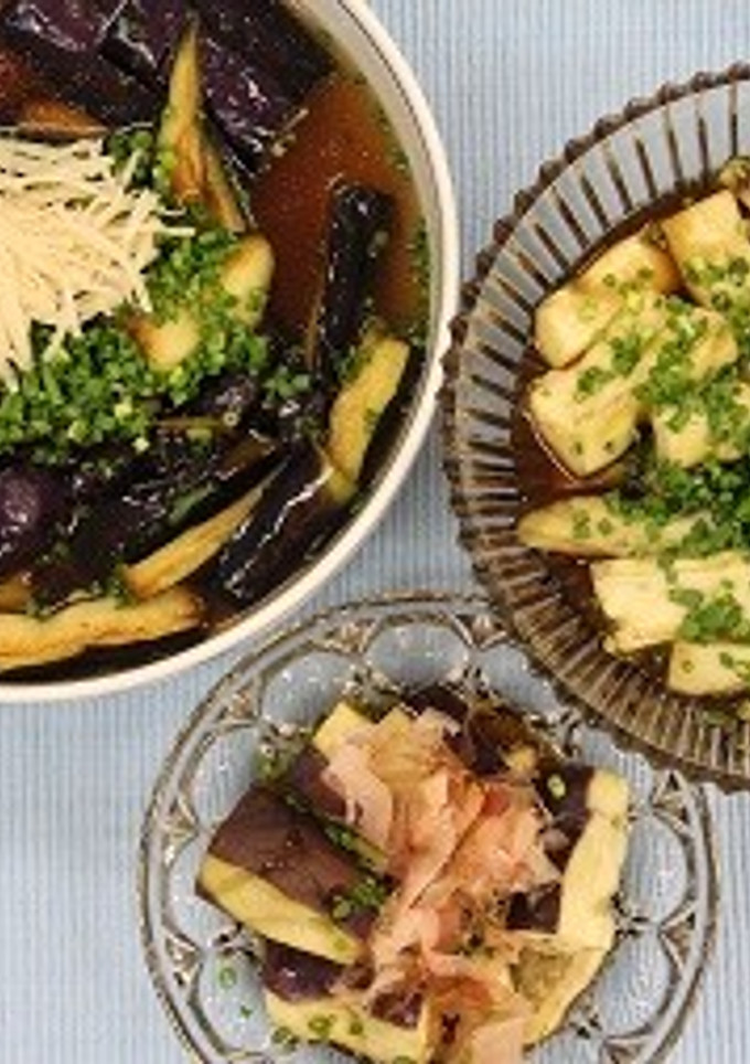 ナスの揚げびたし-レシピのメイン写真