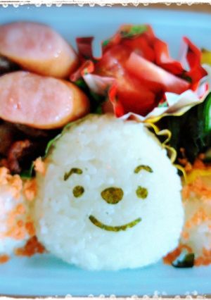 幼稚園と小1のお弁当簡単キャラ弁-レシピのメイン写真