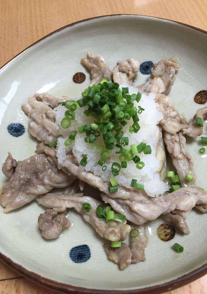 あっさり！セセリの大根おろしのせ-レシピのメイン写真