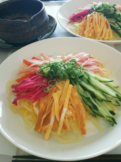 そうめんかぼちゃ♡冷やし中華風-レシピのメイン写真