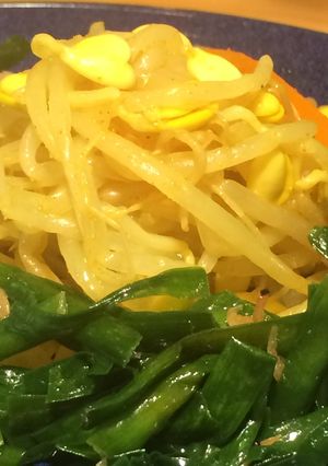 イソフラボン！子大豆もやしのカレー炒め-レシピのメイン写真