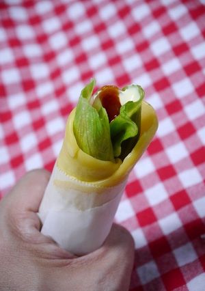簡単！ロール☆オープンパンケーキ-レシピのメイン写真